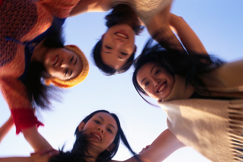 Women Standing in Circle